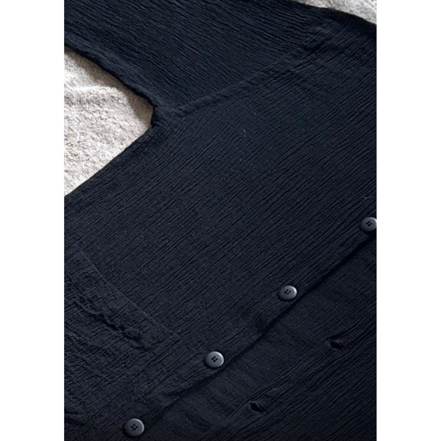 Black Belgium linnen chino